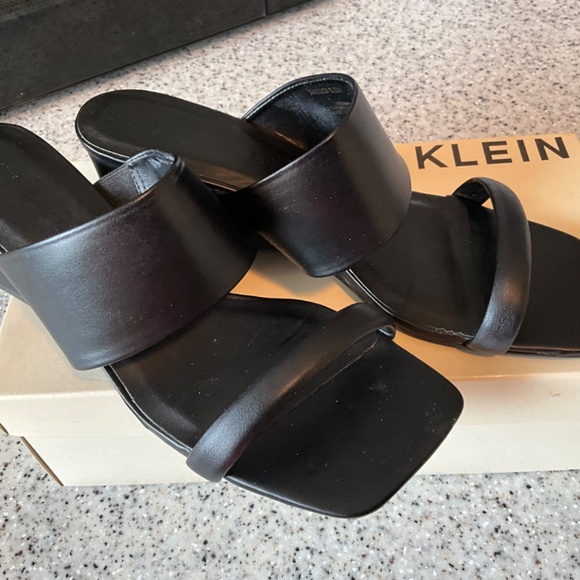 Anne Klein Shoes - Anne Klein wedge heel mule slide Sandals